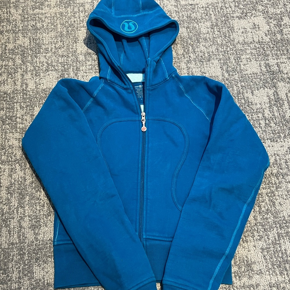 Turquoise Women's Scuba Hoodie